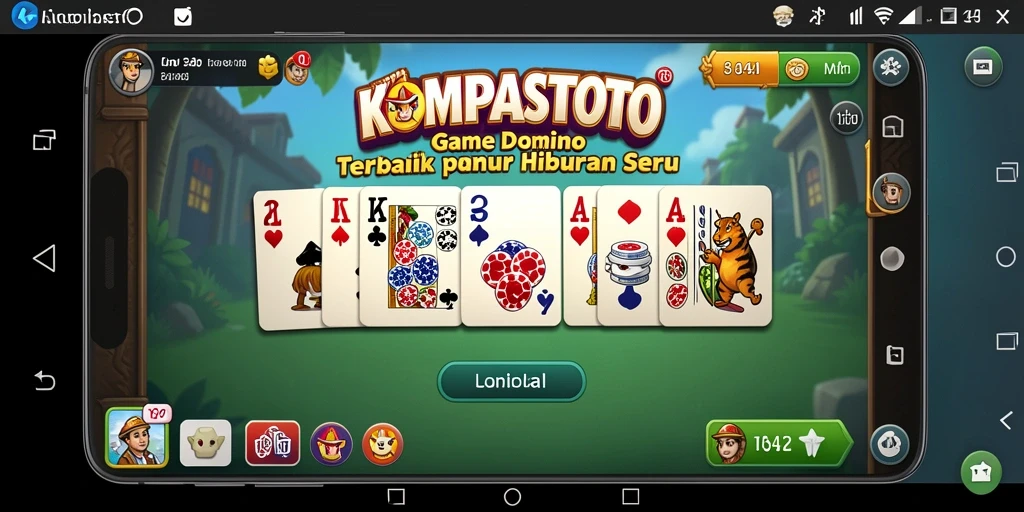 Tampilan menakjubkan dari gameplay seru KOMPASTOTO.