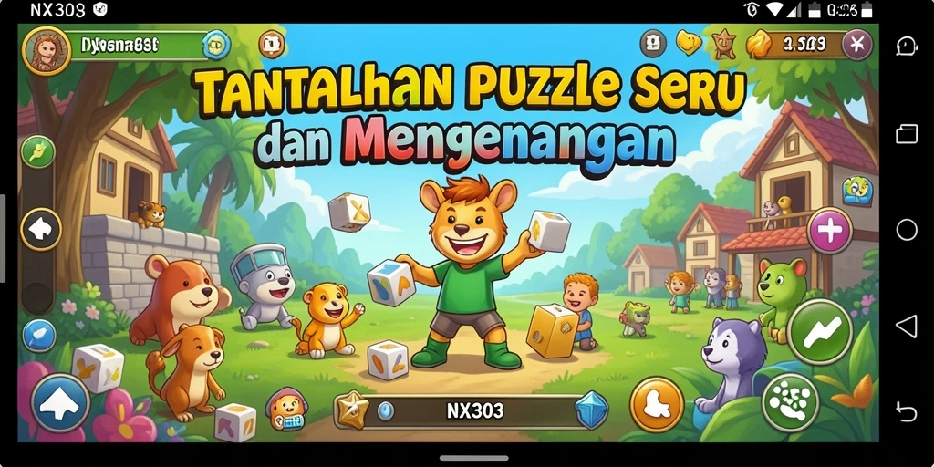 Tampilan gameplay NX303 yang menarik dan interaktif.