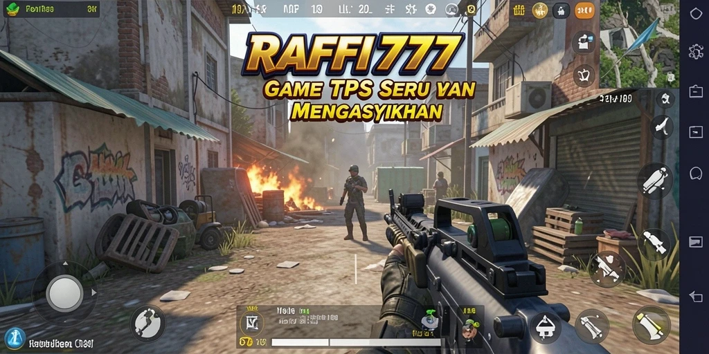 Tampilan gameplay seru dalam RAFFI777 yang mendebarkan.