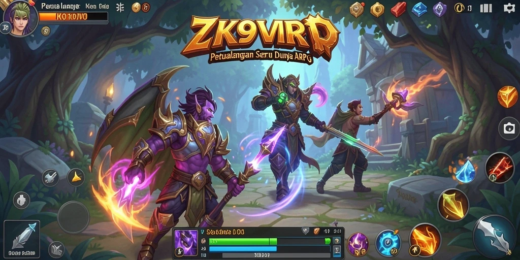 Tampilan gameplay ZK9VIP yang menegangkan dan penuh aksi.